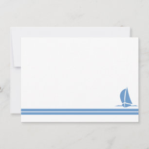 Note Card Sailboat