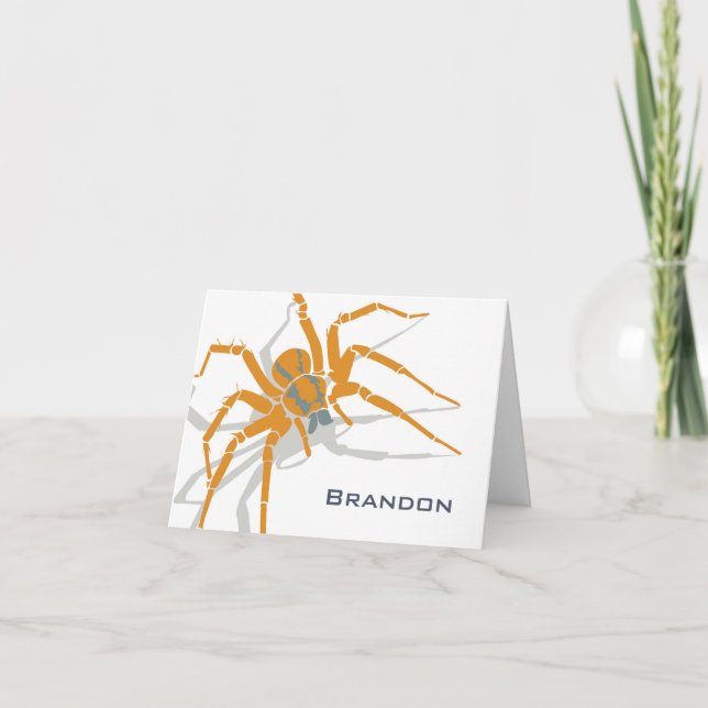 Note Card - Spider (Front)