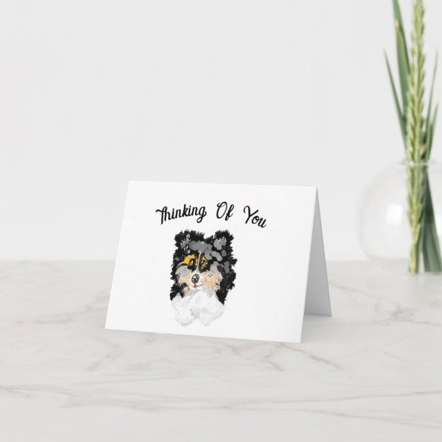 Note Card ; Thinking Of You (Front)