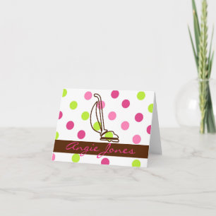 Note Cards For Cleaning Service