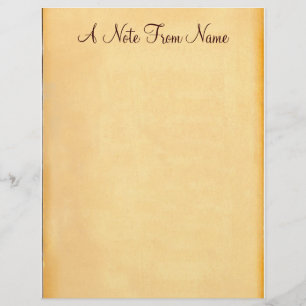 Note de... Ancien papier papier en-tête papeterie