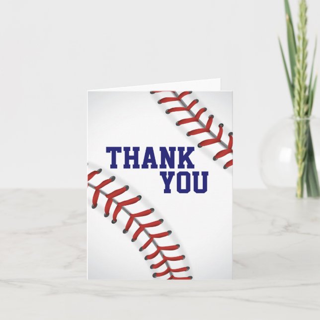 Note de Merci de base-ball (Devant)