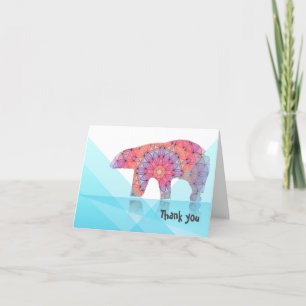 Note de Merci d'ours blanc