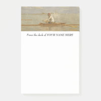 Note de post-it d'aviron, grande pour des