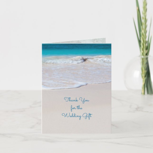 Note faite sur commande de Merci de mariage de (Devant)