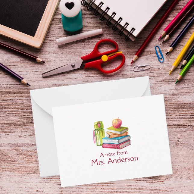 Note From Teacher Card (Creator Uploaded)