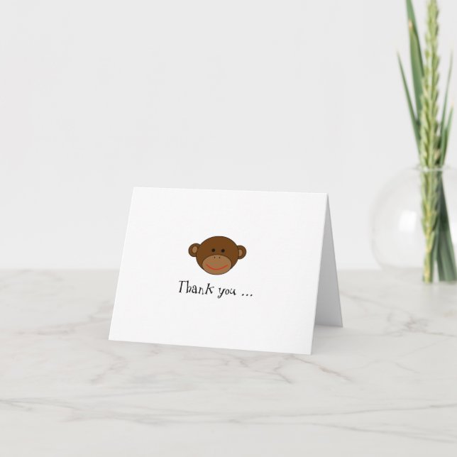 Note géniale de Merci de singe (Devant)