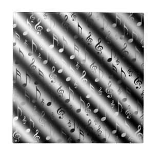 note, music, metal, sheet music, band, clef, tile