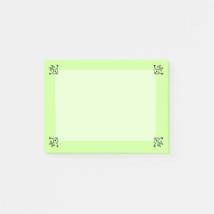 Note Pad - Curly Corners