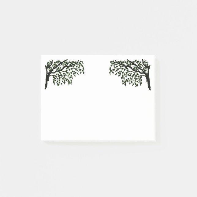 Note pad - Leafy Branches (Front)