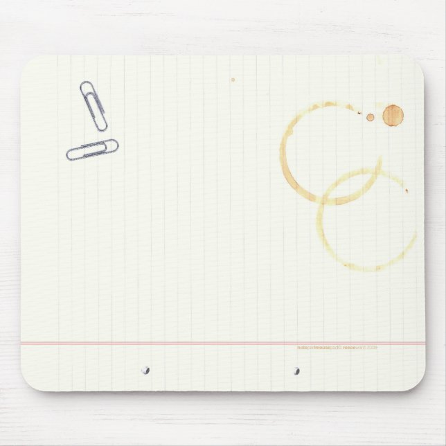 Note Pad Mouse Pad (Front)