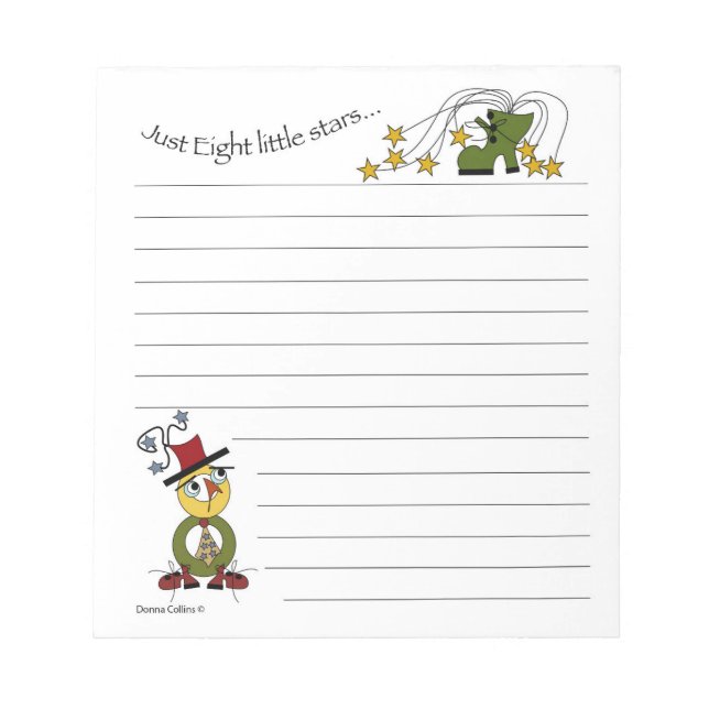 Note Pad Number Eight (Front)