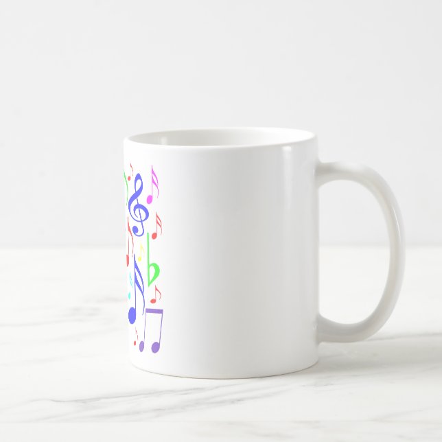 note rainbow coffee mug (Right)