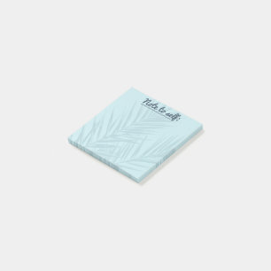 Note to Self Light Blue Pacific Post-it Notes