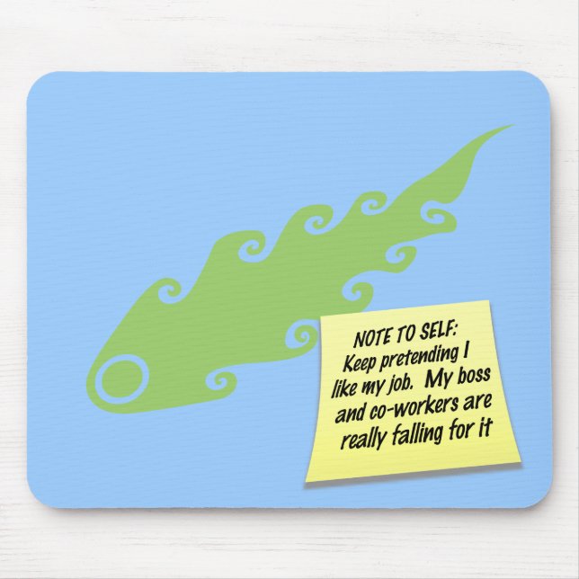 Note to Self Mouse Pad (Front)
