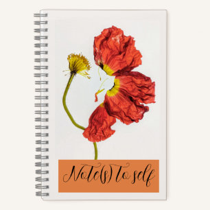 Note to Self Spiral Notebook