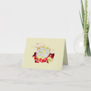Note : Water Pitcher Tomatoes with Grapes Card