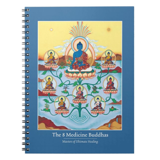 NOTEBOOK 8 Medicine Buddha’s (Front)