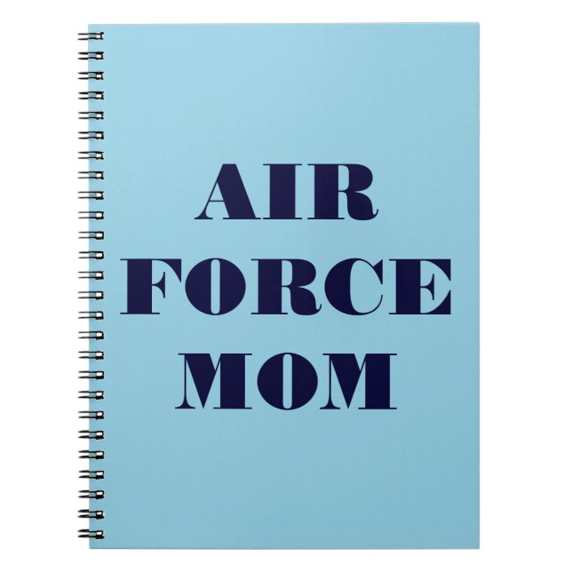 Notebook Air Force Mom (Front)