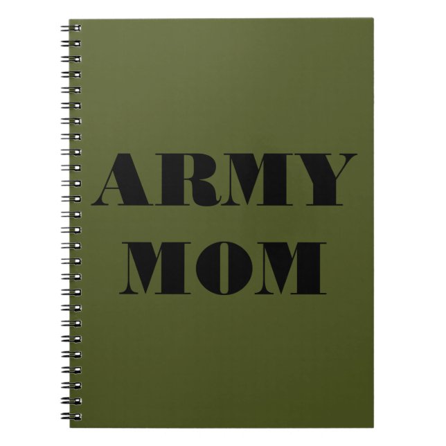 Notebook Army Mom (Front)