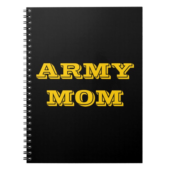 Notebook Army Mom (Front)