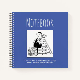 Notebook for a builder with Owner's Name