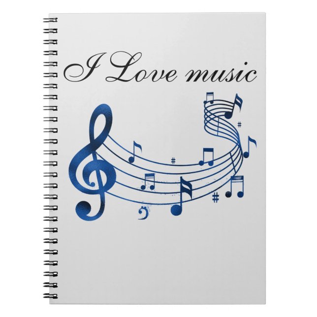 notebook for all music lovers! (Front)