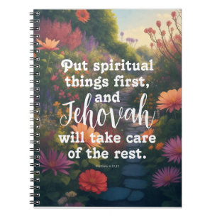 Notebook for Jehovah's Witnesses, jw gift   JW