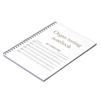 Notebook for organists