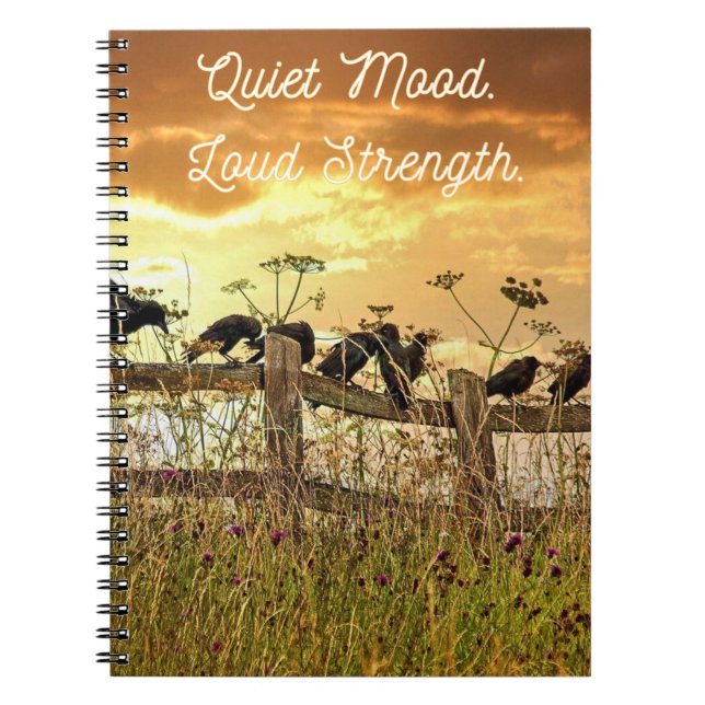 Notebook for When You Just Need to Feel Strong  (Front)