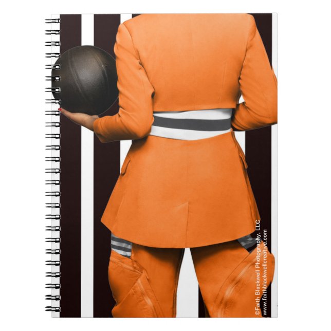 Notebook. FORWARD (orange) Notebook (Front)