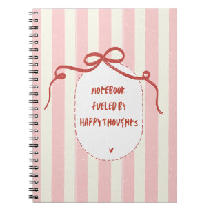 Notebook fuelled by happy thoughts Journal