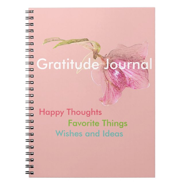 Notebook Gratitude Journal (Front)