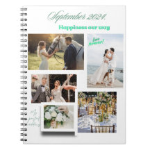 Notebook Happy Wedding Vision Board