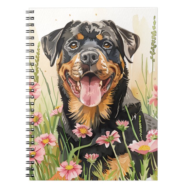  Notebook / Journal – Rottweiler Notebook (Devant)
