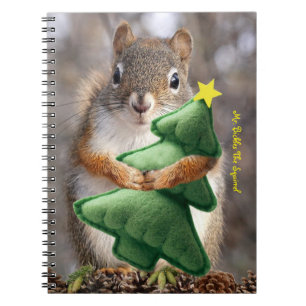 Notebook Mr. Bickles The Squirrel 6.5 x 8.75"