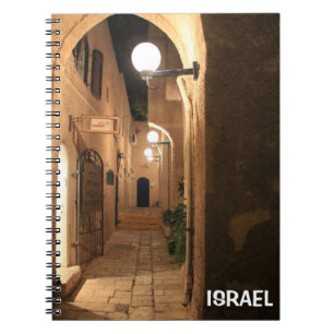 Notebook of Old Jaffa in Israel