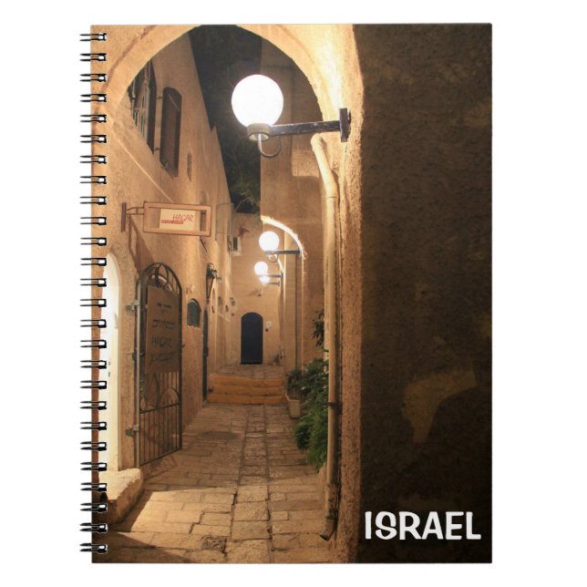 Notebook of Old Jaffa in Israel (Front)