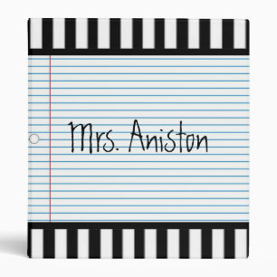 Notebook Paper Binder