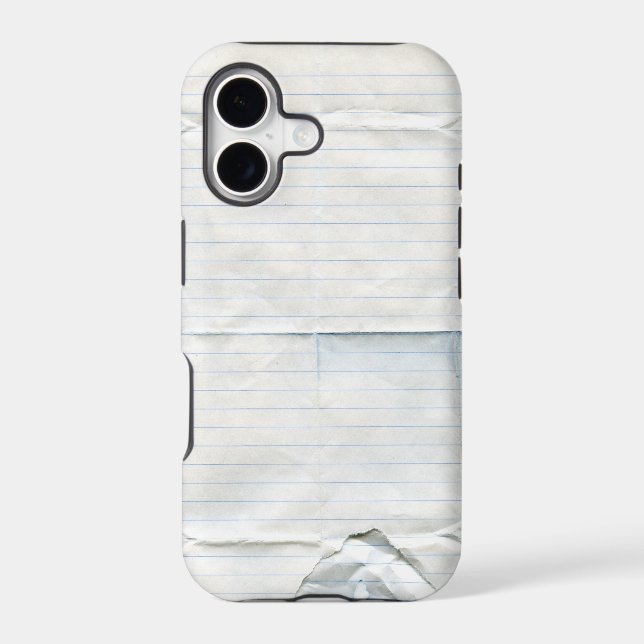 Notebook Paper Case-Mate Case (Back)