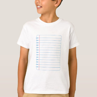 Notebook Paper T-Shirt