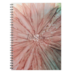 Notebook "Pinkish Flowers" Personalize