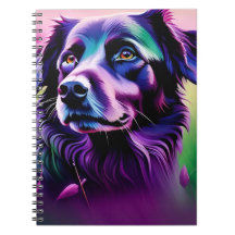Notebook - Purple Dog