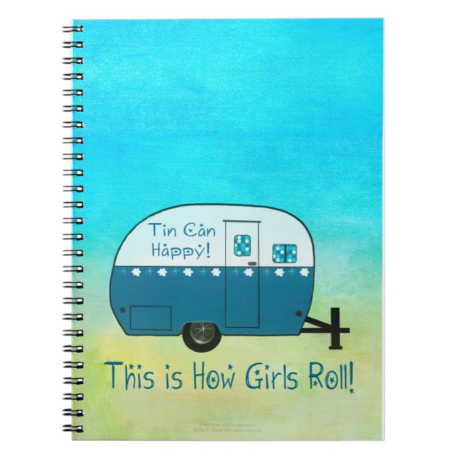 NOTEBOOK | Retro Camper | Personalize It! (Front)