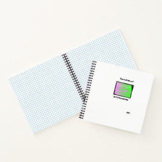 Notebook small spiral - diamond pattern LBC
