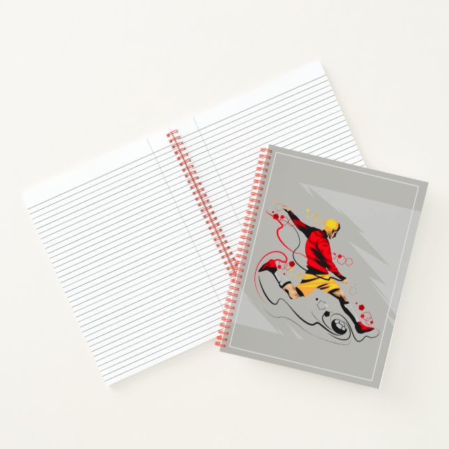 Notebook-Soccer Player Notebook (Inside)