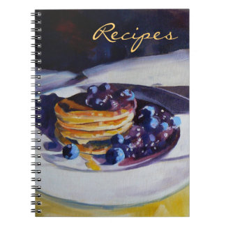 Notebook Spiral - Recipes (Pancakes)