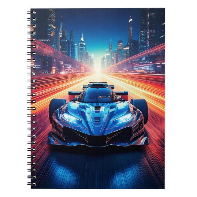 Notebook - sport car (Front)