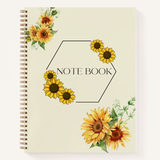 notebook sunflawer (Front)
