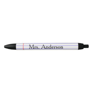 Notebook teacher pen